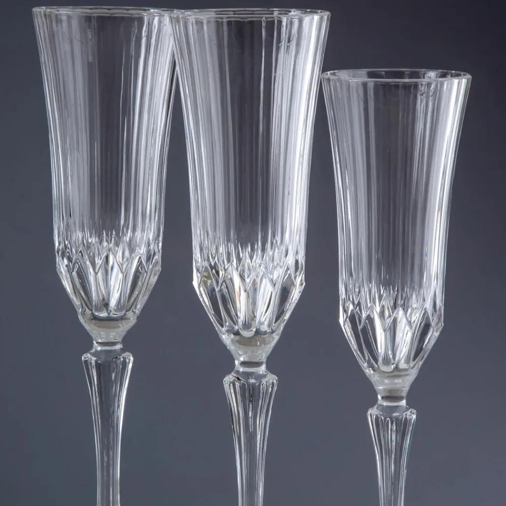 Karaca RCR Adagio 6-teiliges Flöten-Glas-Set 180 ml Klar Best
