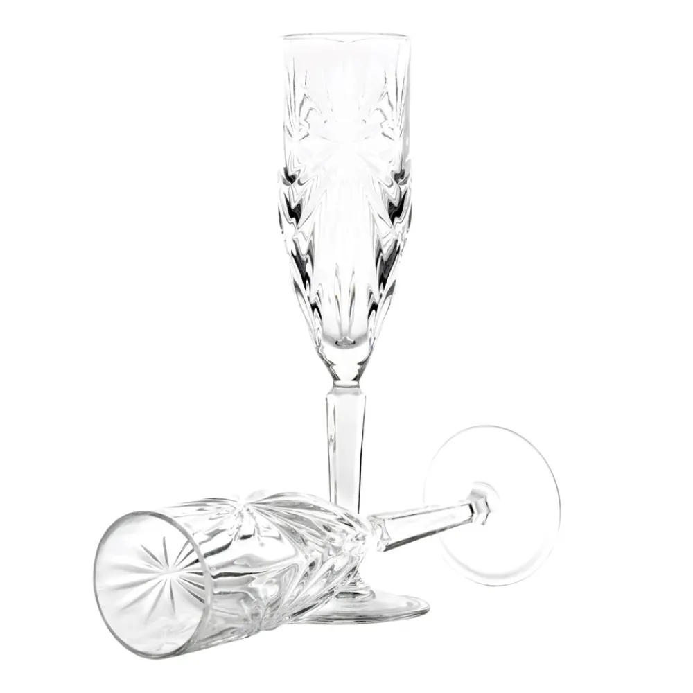Karaca Rcr Oasis Champagnerglas 160 ml Farblös Sale