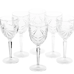 Karaca Rcr Oasis Große Kelche, 6 teilig, 290 ml Glas Best
