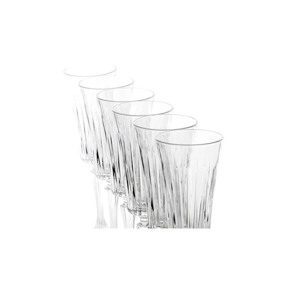 Karaca Rcr Timeless 6 Stück Champagnerglasset 210 ml Weıß01 Sale