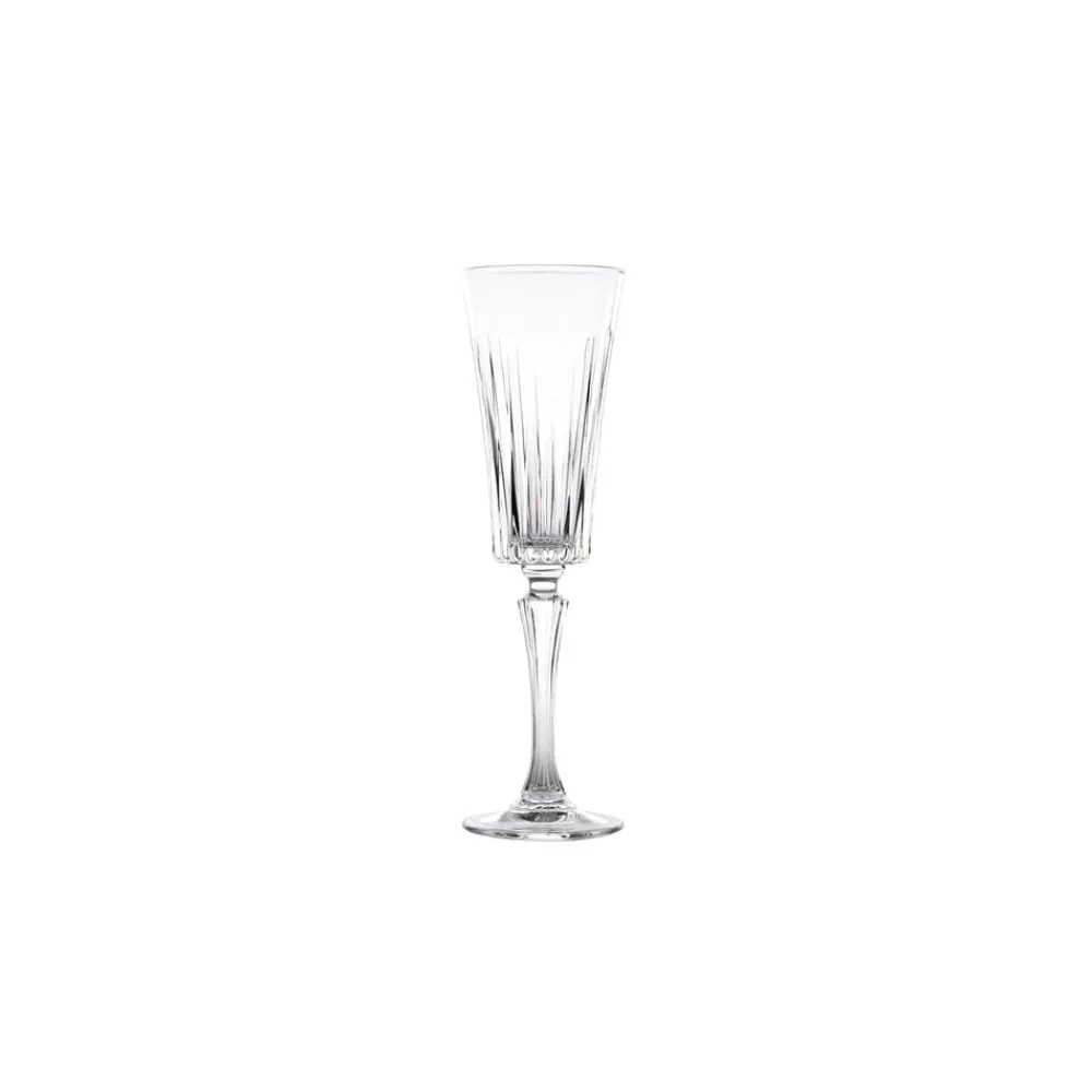 Karaca Rcr Timeless 6 Stück Champagnerglasset 210 ml Weıß01 Sale