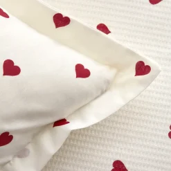 Karaca Sarah Anderson Amour Einzelbett Piké-Set Red Best